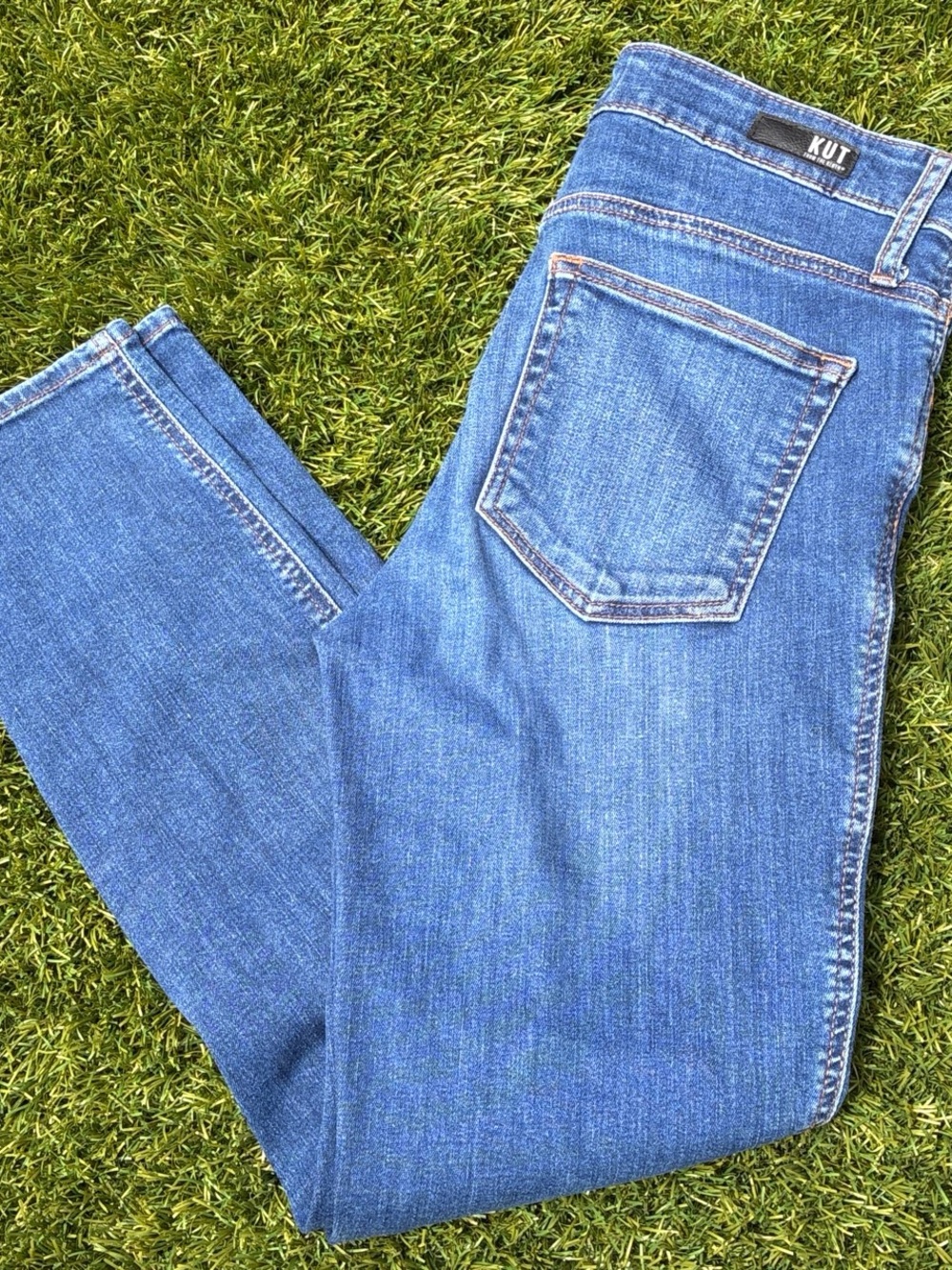 Kut from the Kloth Dark Blue Denim Jeans